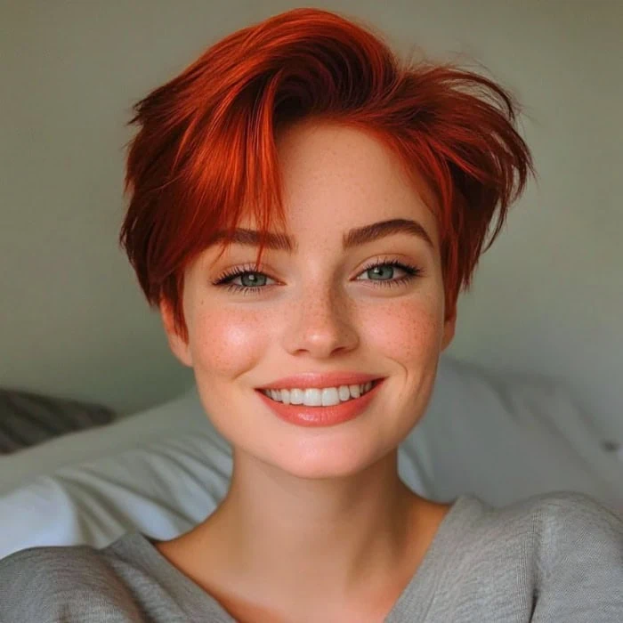 Photos of Scissor Cut Pixie Hair Pixie Haircut with Scissors
