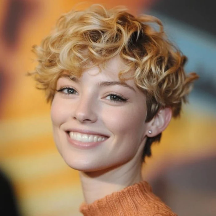 Curly Pixie Style Curly Pixie Hair