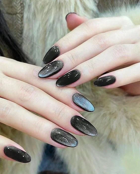 Black Galaxy Gel Polish
