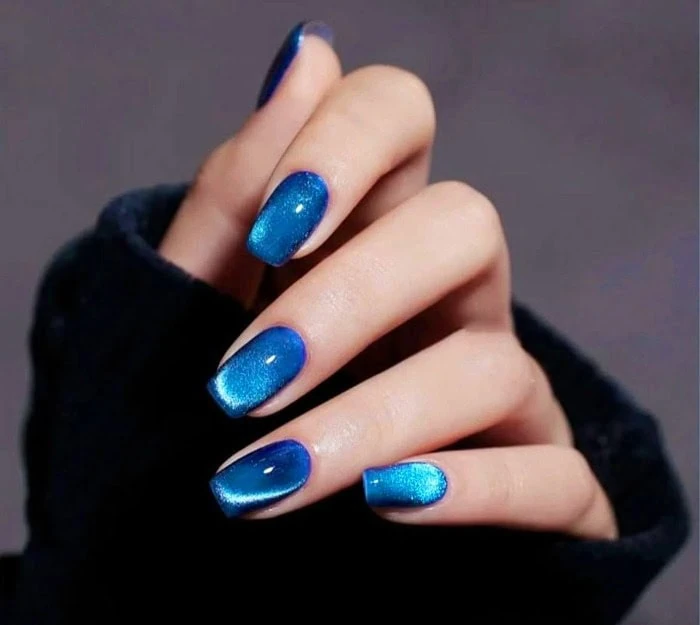 Blue Galaxy Gel Polish