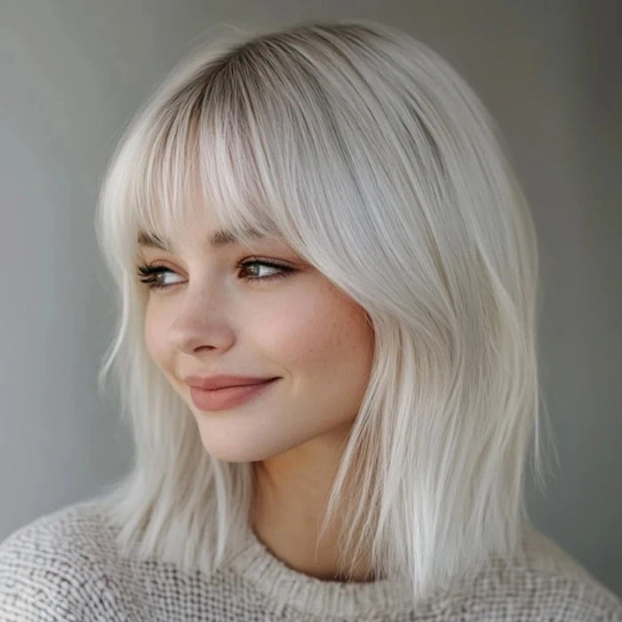 Ice color on black hair