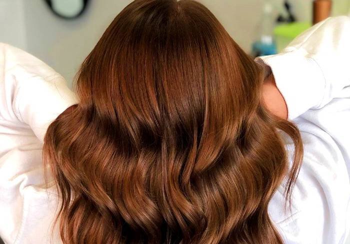 Brown Hair for Hazel Eyes and Dark Skin