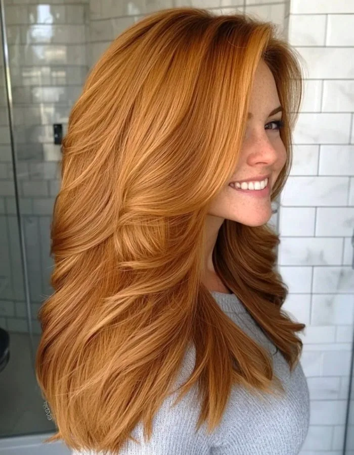 Waterfall Style Hair