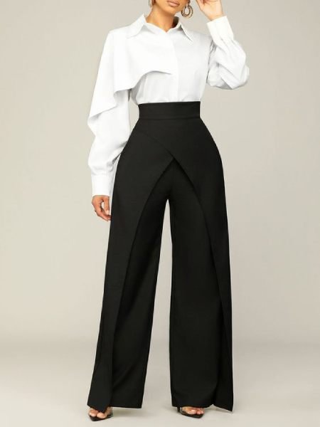 Models of Wide Pants Examples of Wide Pants