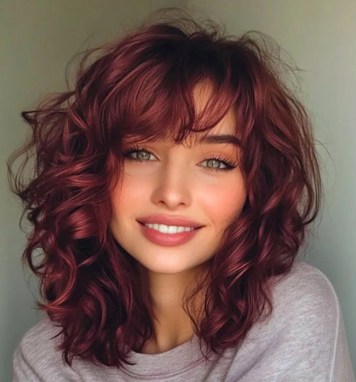 Fantasy dark hair color