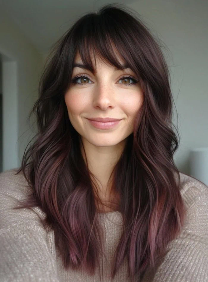 Dark hair color
