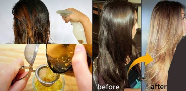 Natural Hair Highlights with Honey