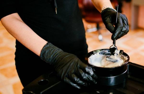 Storing Mixed Hair Dye Hair Dye Storage