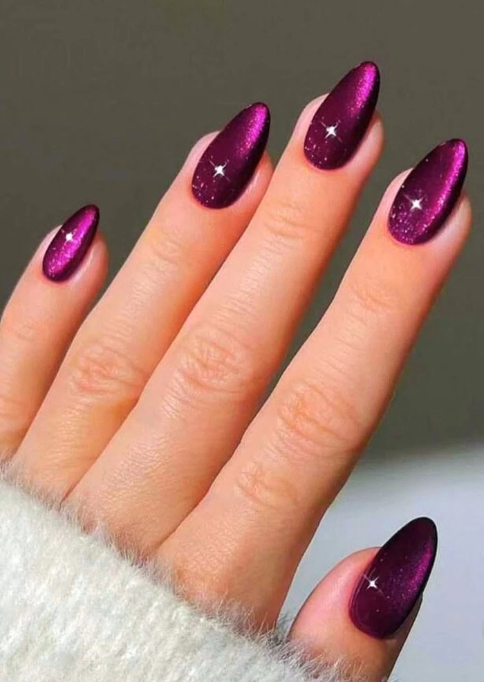 Purple Galaxy Gel Polish