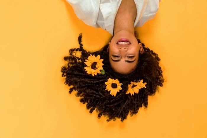 Curling hair at home