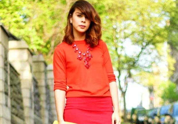 Red and orange pairing