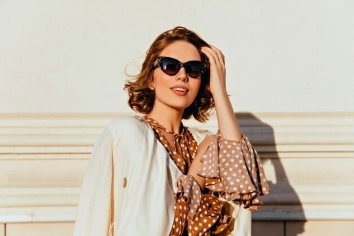 Stylish and elegant woman Stylish woman