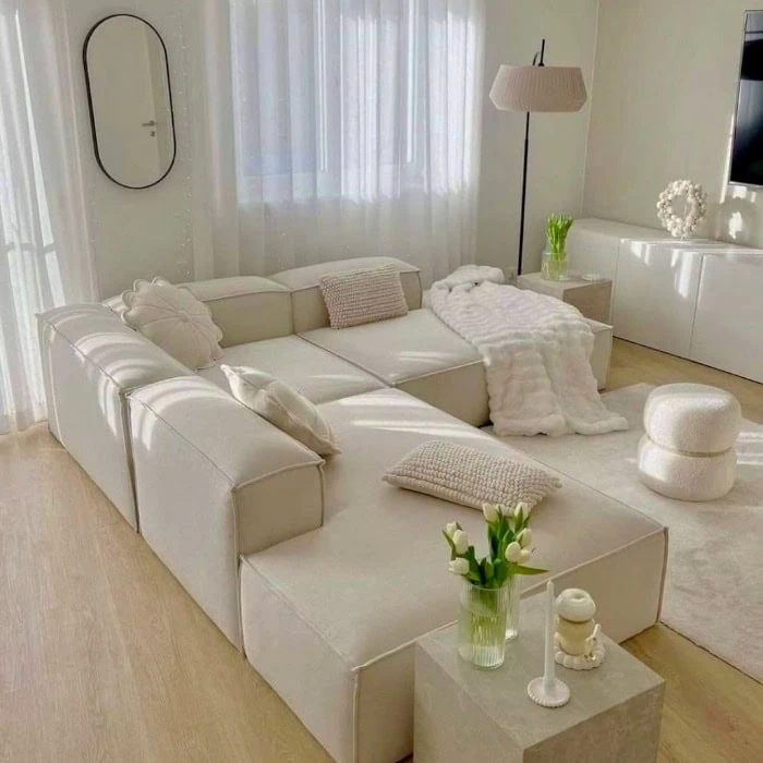 Modern White Sofa White Sofa