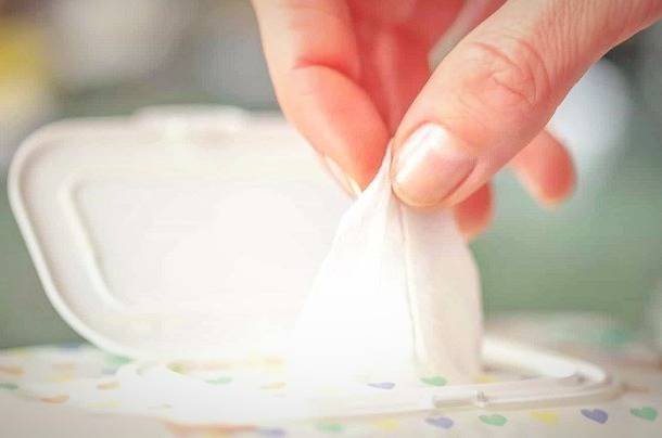 Moist towelettes are essential items in classy women's bags