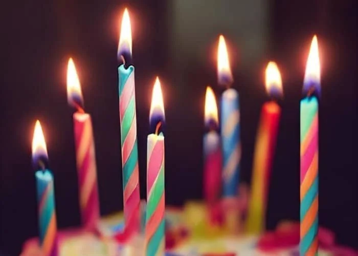 Multicolor Candle