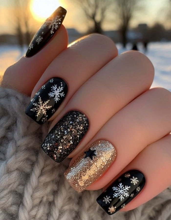Chic Short Girl's Nail Models with Light Colors + 20 Glitter Nail Ideas