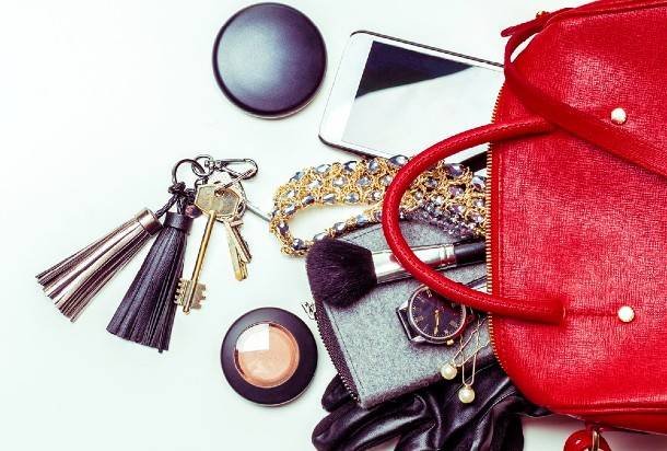 Inside classy women's bags