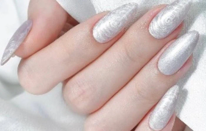 White Galaxy Gel Polish