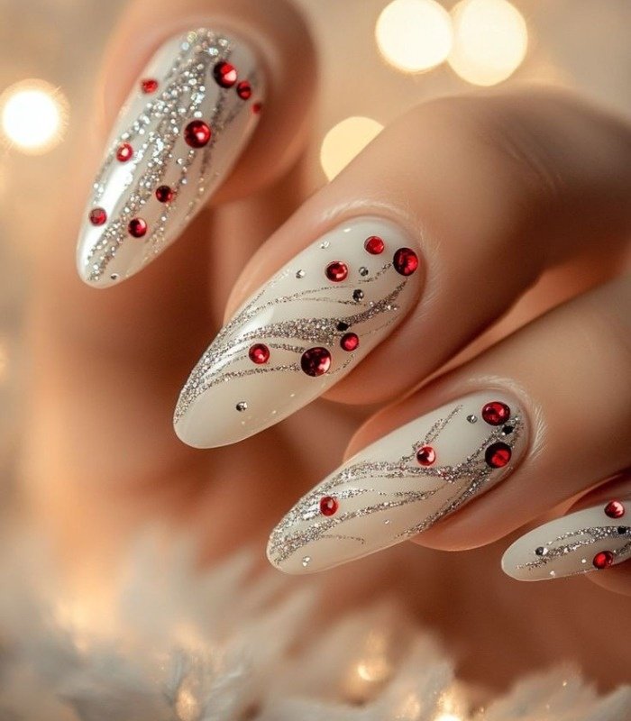 Chic Short Girl's Nail Models with Light Colors + 20 Glitter Nail Ideas