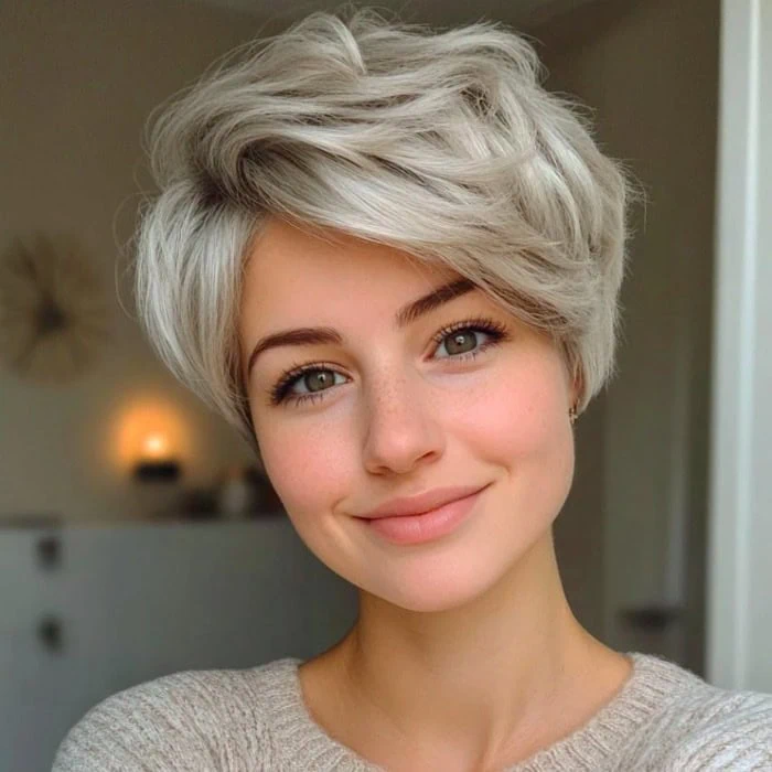 Blonde Pixie Style Blonde Pixie Hair