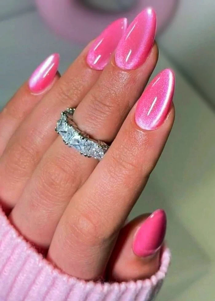 Pink Galaxy Gel Polish