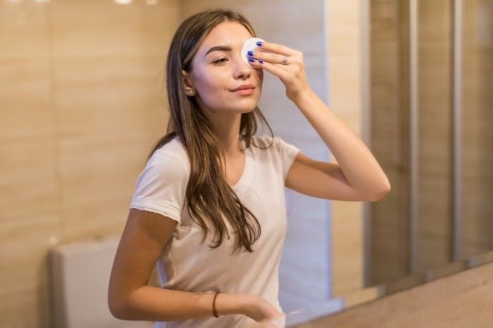 Removing waterproof mascara