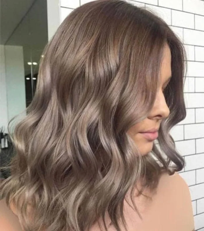 Bleach-Free Smoky Platinum Hair Color