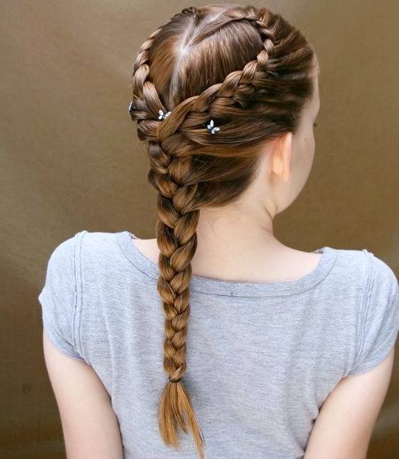 Chic and New Heart Braiding for Girls Types of Heart Braid Styles