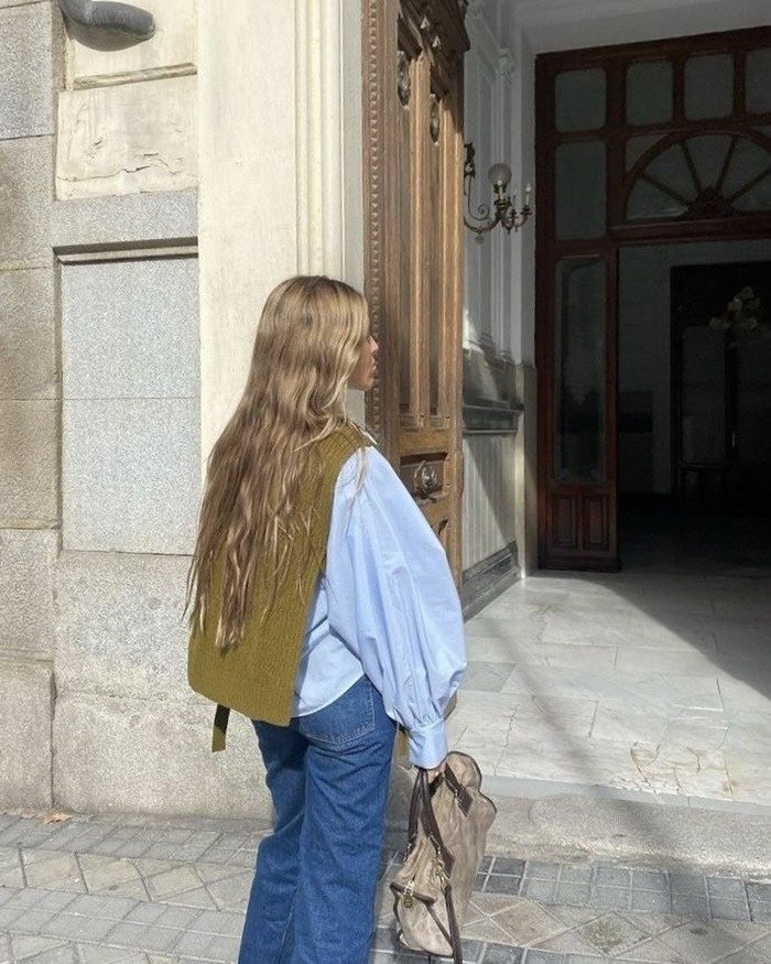 Style with puffy sleeve blouse Puffy sleeve blouse