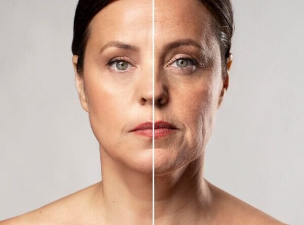 Educational infographic on retinol's action in anti-aging.