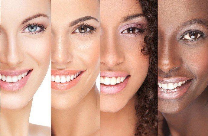 Different skin types illustrated for effective skincare.