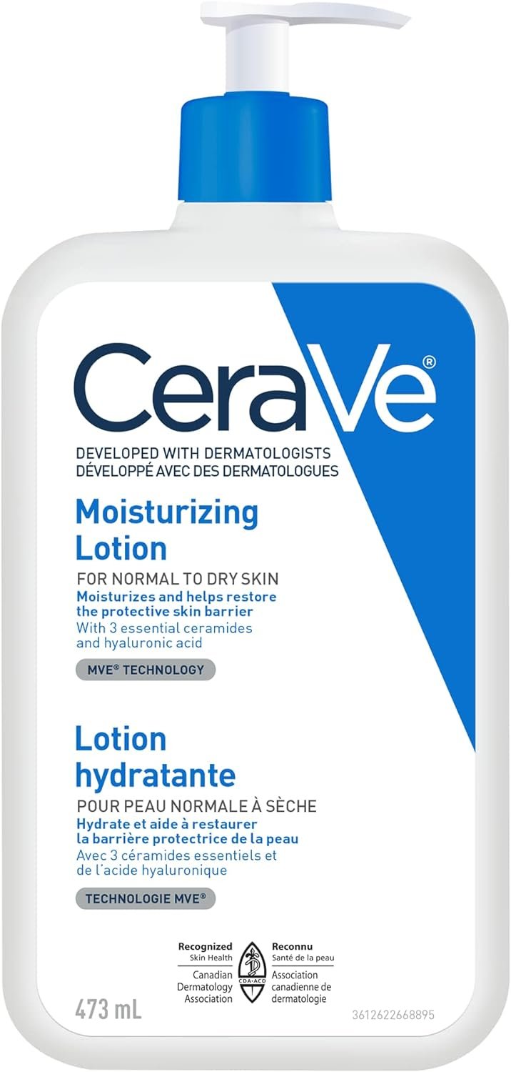 CeraVe Daily Moisturizing Lotion, For Dry Skin & Sensitive Skin, Fragrance-Free