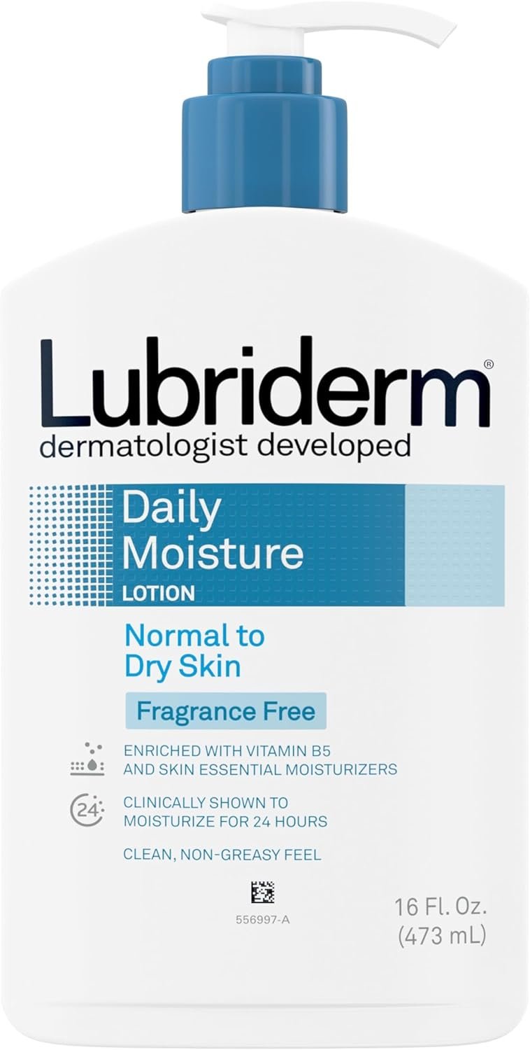 Lubriderm Daily Moisture Lotion - For Normal To Dry Fragrance Free
