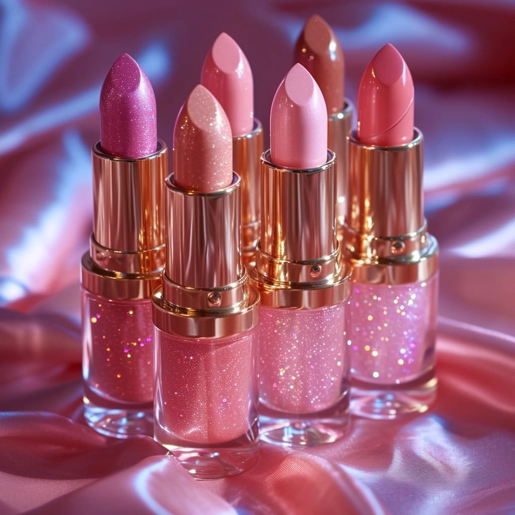 different Metallic lipstick
