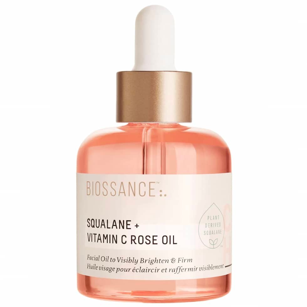 Biossance Squalane + Vitamin C Rose Firming Oil - best vitamin C serum of 2024