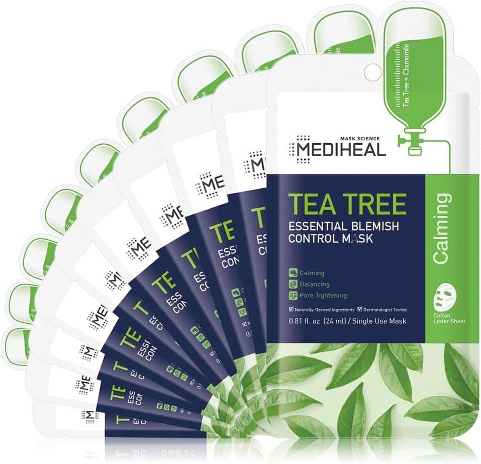 Mask Science Mediheal Tea Tree Essential Blemish Control Sheet Mask
