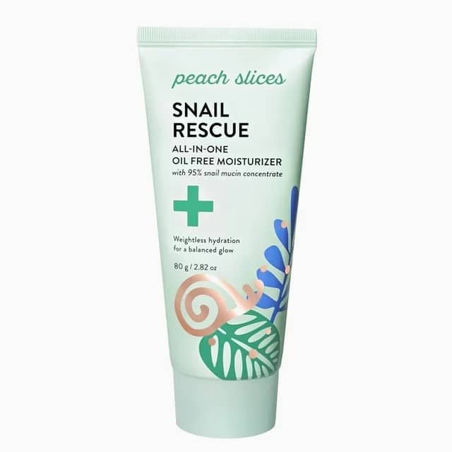 Peach Slices Snail Rescue All-In-One Oil Free Moisturizer