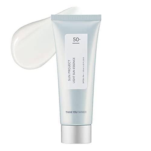 Thank You Farmer Sun Project Light Sun Essence Korean Glass Skin Routine at Home