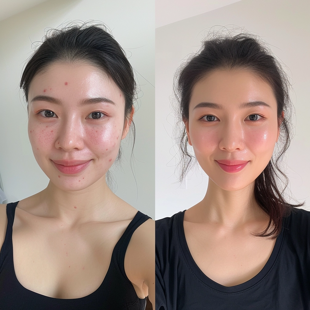 What Is Slugging Routine in Skincare - before and after